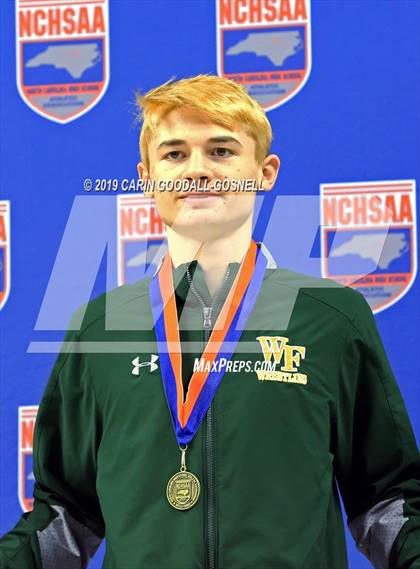 Thumbnail 2 in NCHSAA State 4A Wrestling Championships (Awards) photogallery.