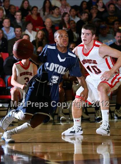 Thumbnail 1 in Loyola vs. Harvard-Westlake photogallery.