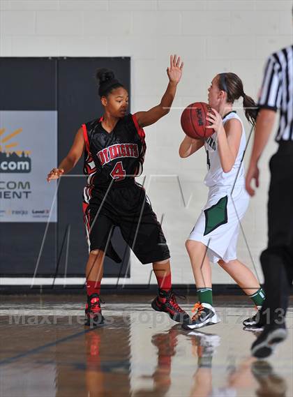 Thumbnail 3 in D'Evelyn vs. Denver Science & Tech Stapleton (Grandview Invitational) photogallery.