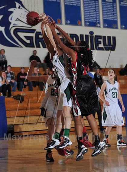 Thumbnail 1 in D'Evelyn vs. Denver Science & Tech Stapleton (Grandview Invitational) photogallery.