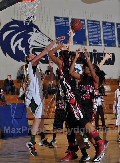 Thumbnail 2 in D'Evelyn vs. Denver Science & Tech Stapleton (Grandview Invitational) photogallery.