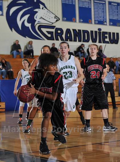 Thumbnail 1 in D'Evelyn vs. Denver Science & Tech Stapleton (Grandview Invitational) photogallery.