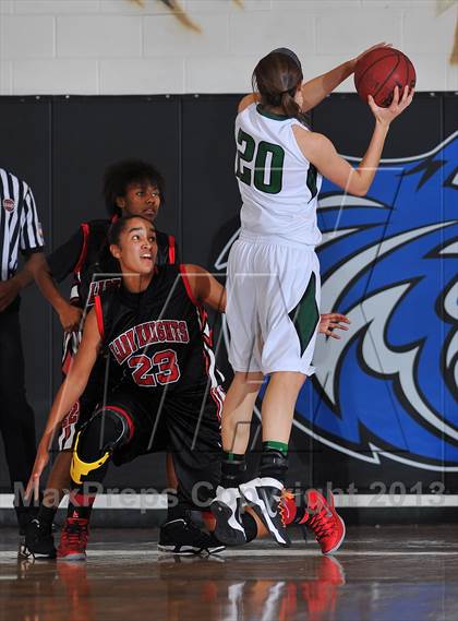 Thumbnail 3 in D'Evelyn vs. Denver Science & Tech Stapleton (Grandview Invitational) photogallery.
