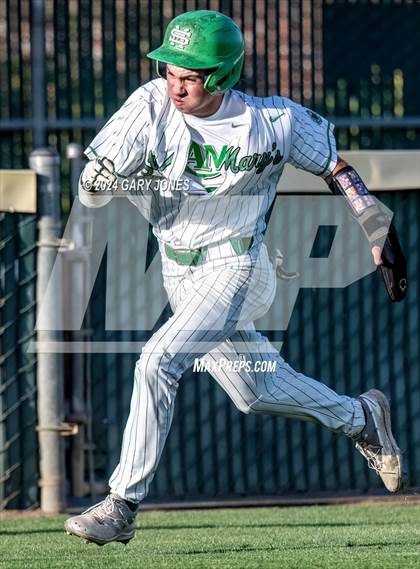 Thumbnail 2 in St. Mary's vs. Rocklin (CIF SJS D1 Final) photogallery.