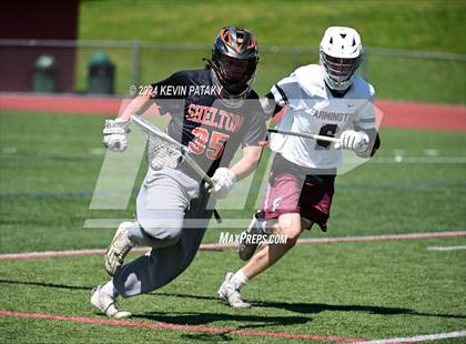 Thumbnail 3 in Shelton @ Farmington (CIAC Class L 1st Round) photogallery.