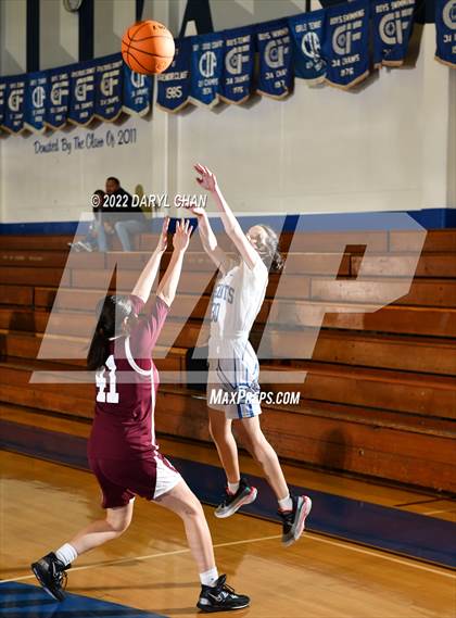 Thumbnail 1 in Bishop Conaty-Loretto vs. St. Lucy's (San Marino Tournament) photogallery.
