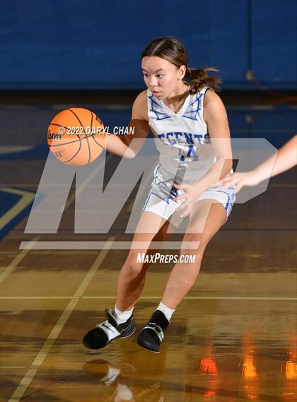 Thumbnail 2 in Bishop Conaty-Loretto vs. St. Lucy's (San Marino Tournament) photogallery.