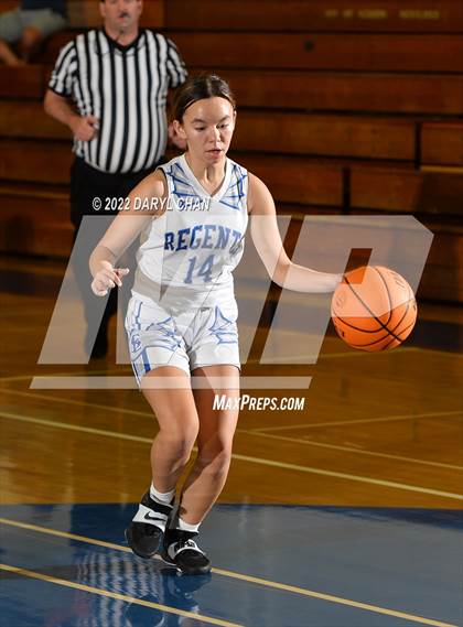 Thumbnail 3 in Bishop Conaty-Loretto vs. St. Lucy's (San Marino Tournament) photogallery.