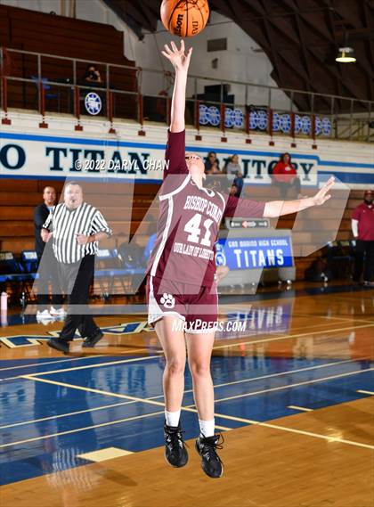 Thumbnail 2 in Bishop Conaty-Loretto vs. St. Lucy's (San Marino Tournament) photogallery.