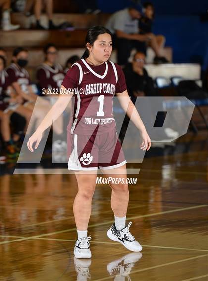 Thumbnail 3 in Bishop Conaty-Loretto vs. St. Lucy's (San Marino Tournament) photogallery.