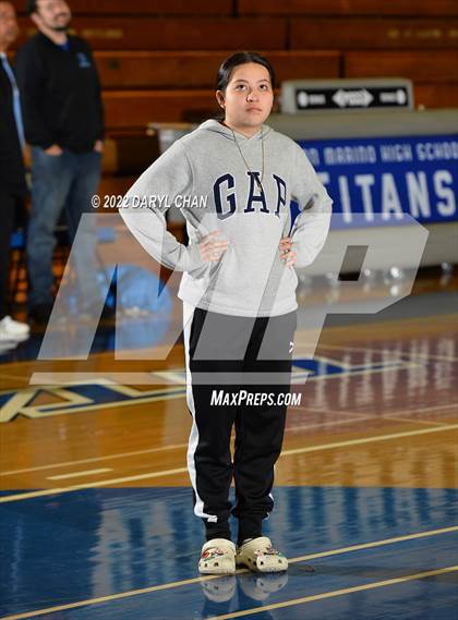 Thumbnail 1 in Bishop Conaty-Loretto vs. St. Lucy's (San Marino Tournament) photogallery.