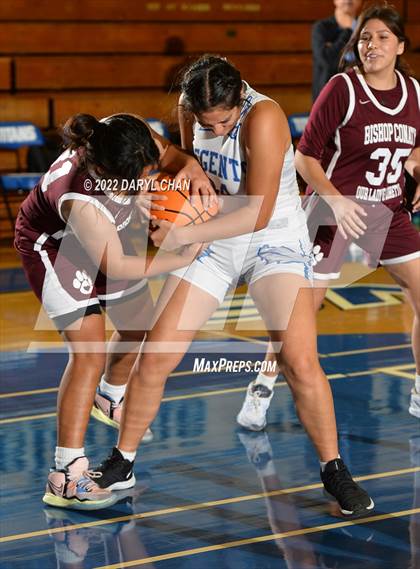 Thumbnail 2 in Bishop Conaty-Loretto vs. St. Lucy's (San Marino Tournament) photogallery.