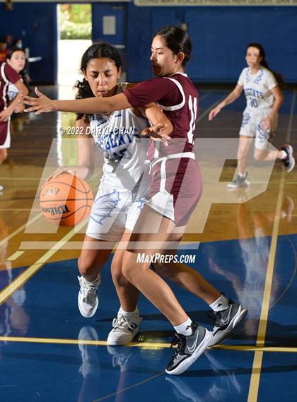 Thumbnail 3 in Bishop Conaty-Loretto vs. St. Lucy's (San Marino Tournament) photogallery.