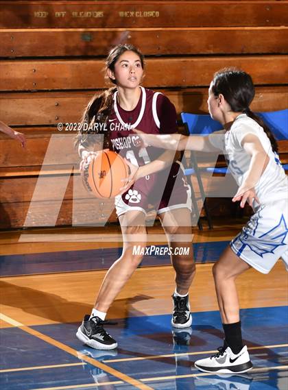 Thumbnail 3 in Bishop Conaty-Loretto vs. St. Lucy's (San Marino Tournament) photogallery.