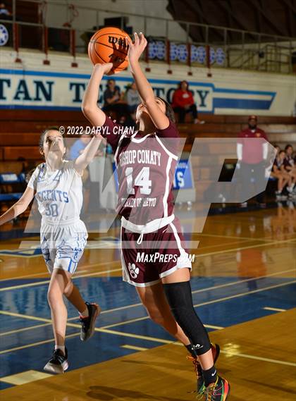 Thumbnail 1 in Bishop Conaty-Loretto vs. St. Lucy's (San Marino Tournament) photogallery.
