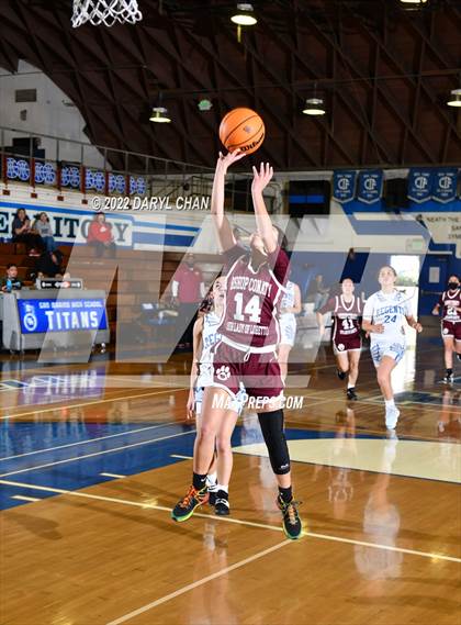 Thumbnail 1 in Bishop Conaty-Loretto vs. St. Lucy's (San Marino Tournament) photogallery.