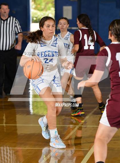 Thumbnail 1 in Bishop Conaty-Loretto vs. St. Lucy's (San Marino Tournament) photogallery.