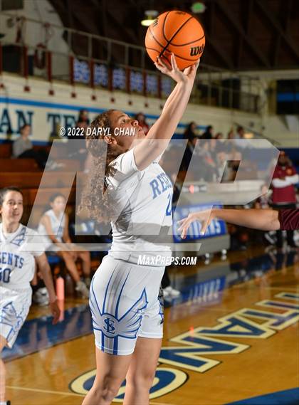 Thumbnail 3 in Bishop Conaty-Loretto vs. St. Lucy's (San Marino Tournament) photogallery.