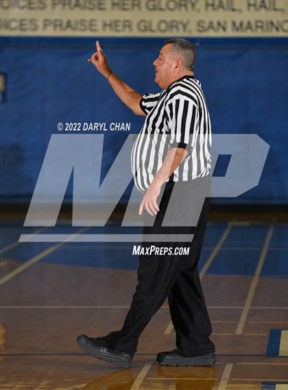 Thumbnail 1 in Bishop Conaty-Loretto vs. St. Lucy's (San Marino Tournament) photogallery.