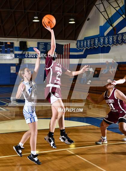 Thumbnail 2 in Bishop Conaty-Loretto vs. St. Lucy's (San Marino Tournament) photogallery.