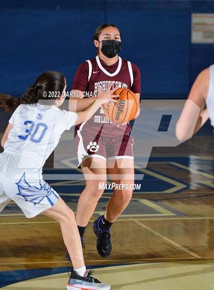 Thumbnail 3 in Bishop Conaty-Loretto vs. St. Lucy's (San Marino Tournament) photogallery.