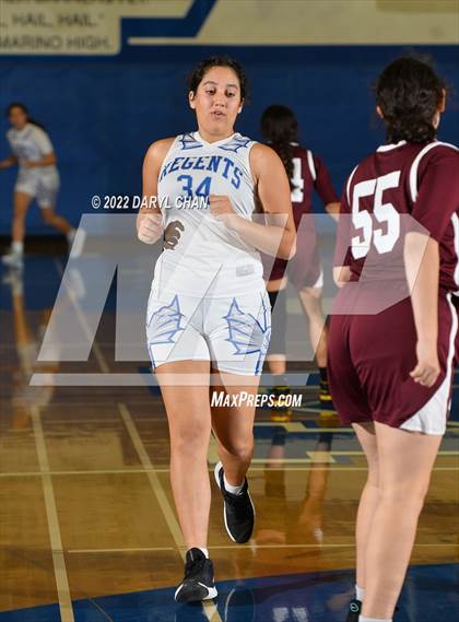 Thumbnail 3 in Bishop Conaty-Loretto vs. St. Lucy's (San Marino Tournament) photogallery.