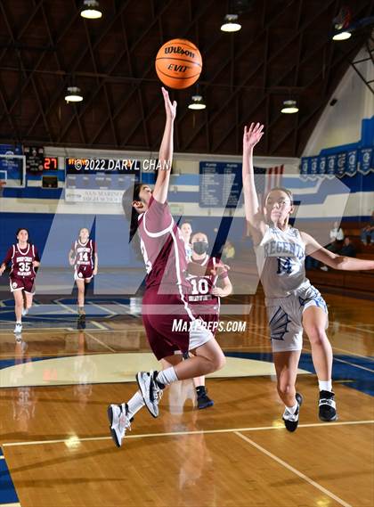Thumbnail 3 in Bishop Conaty-Loretto vs. St. Lucy's (San Marino Tournament) photogallery.