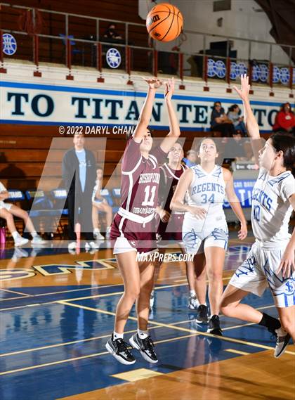 Thumbnail 2 in Bishop Conaty-Loretto vs. St. Lucy's (San Marino Tournament) photogallery.