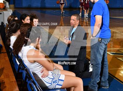 Thumbnail 3 in Bishop Conaty-Loretto vs. St. Lucy's (San Marino Tournament) photogallery.