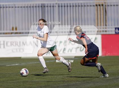 Thumbnail 1 in Green Canyon vs Mountain Crest (UHSAA 4A Semifinal) photogallery.