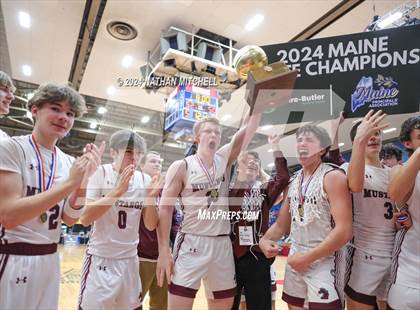 Thumbnail 1 in Monmouth Academy vs. Mount View (MPA Class C Final) photogallery.