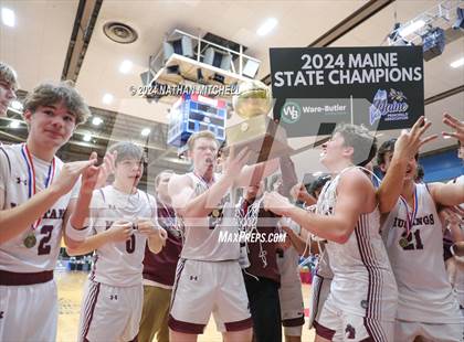 Thumbnail 2 in Monmouth Academy vs. Mount View (MPA Class C Final) photogallery.