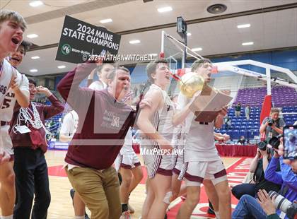 Thumbnail 1 in Monmouth Academy vs. Mount View (MPA Class C Final) photogallery.