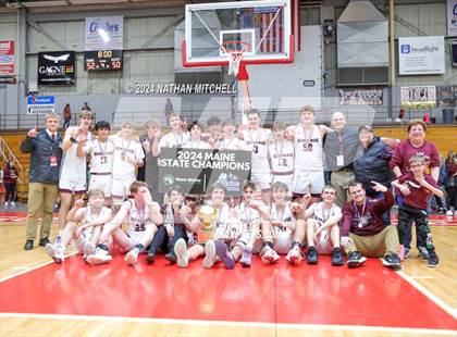 Thumbnail 3 in Monmouth Academy vs. Mount View (MPA Class C Final) photogallery.