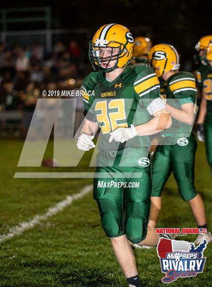 Thumbnail 1 in North Smithfield/Mount St. Charles Academy @ Smithfield (2018 MaxPreps Rivalry Series) photogallery.