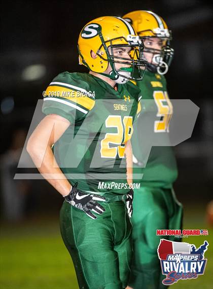 Thumbnail 1 in North Smithfield/Mount St. Charles Academy @ Smithfield (2018 MaxPreps Rivalry Series) photogallery.