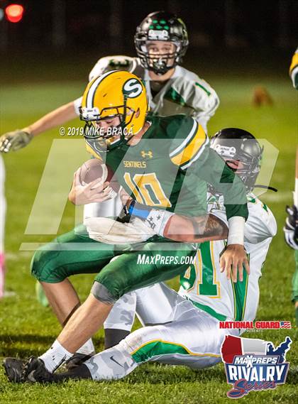 Thumbnail 1 in North Smithfield/Mount St. Charles Academy @ Smithfield (2018 MaxPreps Rivalry Series) photogallery.