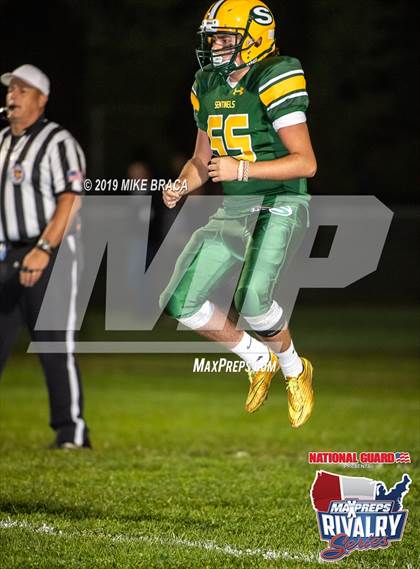Thumbnail 3 in North Smithfield/Mount St. Charles Academy @ Smithfield (2018 MaxPreps Rivalry Series) photogallery.