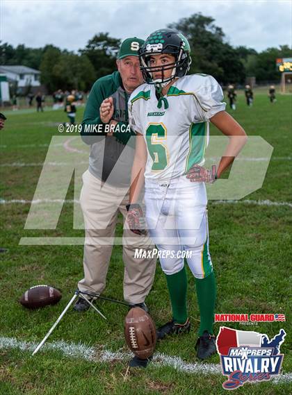 Thumbnail 1 in North Smithfield/Mount St. Charles Academy @ Smithfield (2018 MaxPreps Rivalry Series) photogallery.