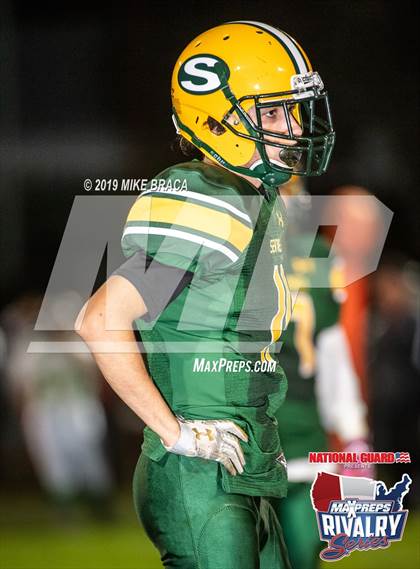 Thumbnail 3 in North Smithfield/Mount St. Charles Academy @ Smithfield (2018 MaxPreps Rivalry Series) photogallery.