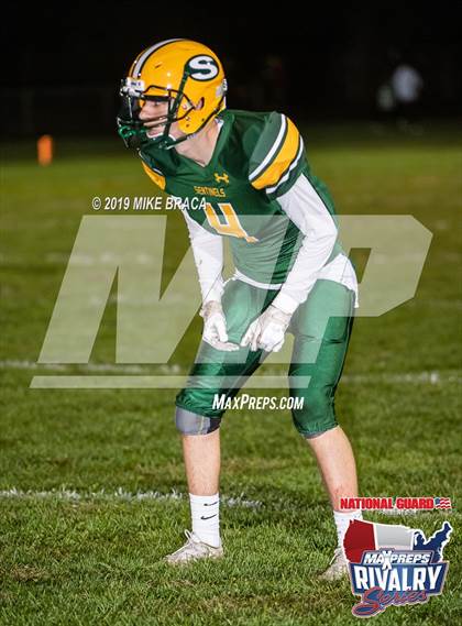Thumbnail 1 in North Smithfield/Mount St. Charles Academy @ Smithfield (2018 MaxPreps Rivalry Series) photogallery.