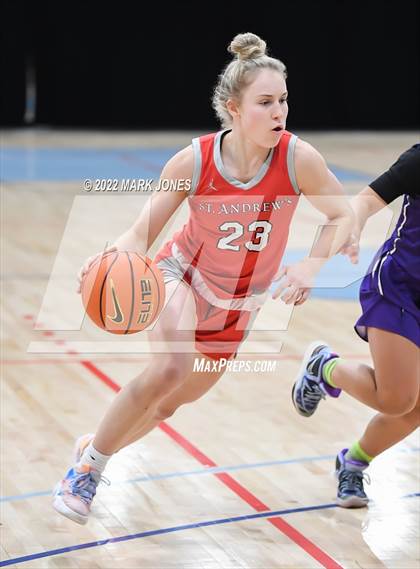 Thumbnail 1 in St. Andrew's (RI) vs. Lo-Ellen (Ont, Canada) - (Nike Tournament of Champions) photogallery.