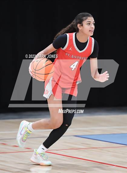 Thumbnail 3 in St. Andrew's (RI) vs. Lo-Ellen (Ont, Canada) - (Nike Tournament of Champions) photogallery.
