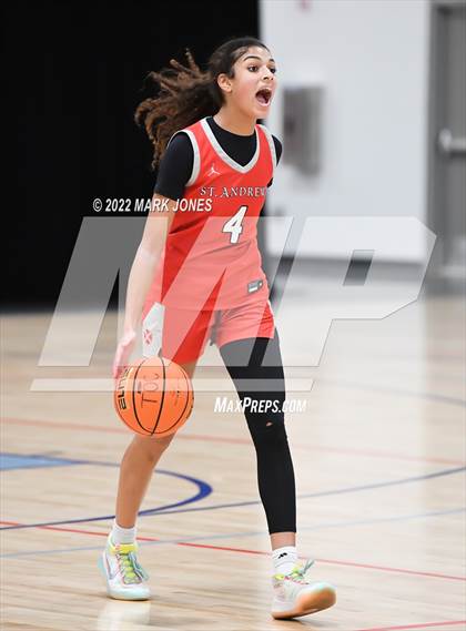 Thumbnail 3 in St. Andrew's (RI) vs. Lo-Ellen (Ont, Canada) - (Nike Tournament of Champions) photogallery.