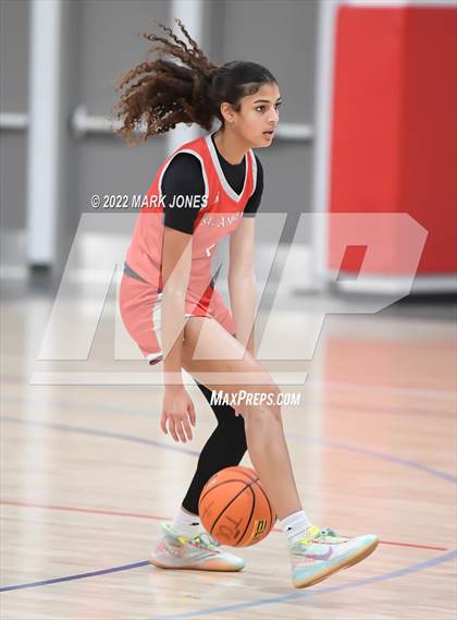Thumbnail 2 in St. Andrew's (RI) vs. Lo-Ellen (Ont, Canada) - (Nike Tournament of Champions) photogallery.