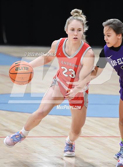 Thumbnail 1 in St. Andrew's (RI) vs. Lo-Ellen (Ont, Canada) - (Nike Tournament of Champions) photogallery.