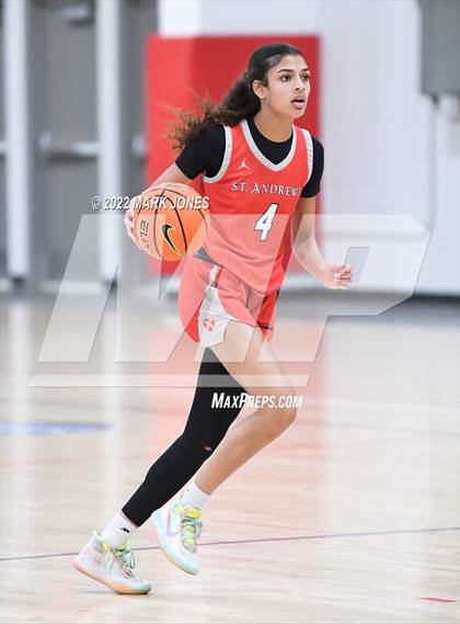 Thumbnail 1 in St. Andrew's (RI) vs. Lo-Ellen (Ont, Canada) - (Nike Tournament of Champions) photogallery.