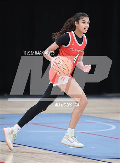 Thumbnail 2 in St. Andrew's (RI) vs. Lo-Ellen (Ont, Canada) - (Nike Tournament of Champions) photogallery.