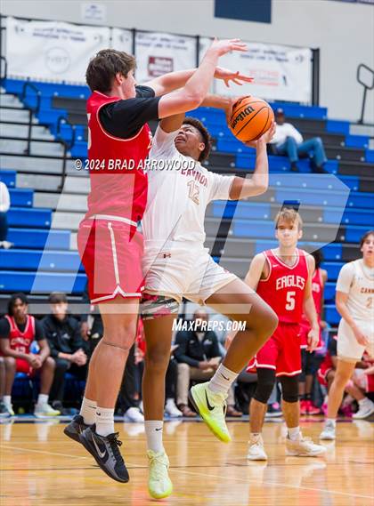 Thumbnail 2 in Gaston Christian vs. Cannon (Phenom Lakesgiving) photogallery.