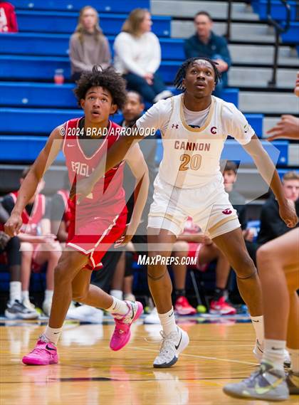 Thumbnail 3 in Gaston Christian vs. Cannon (Phenom Lakesgiving) photogallery.
